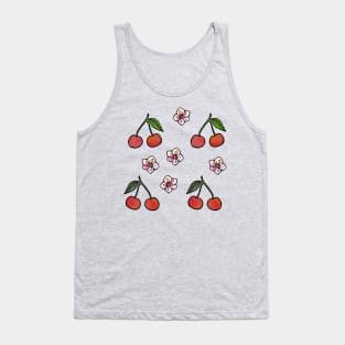 Cherries Sakura Tank Top